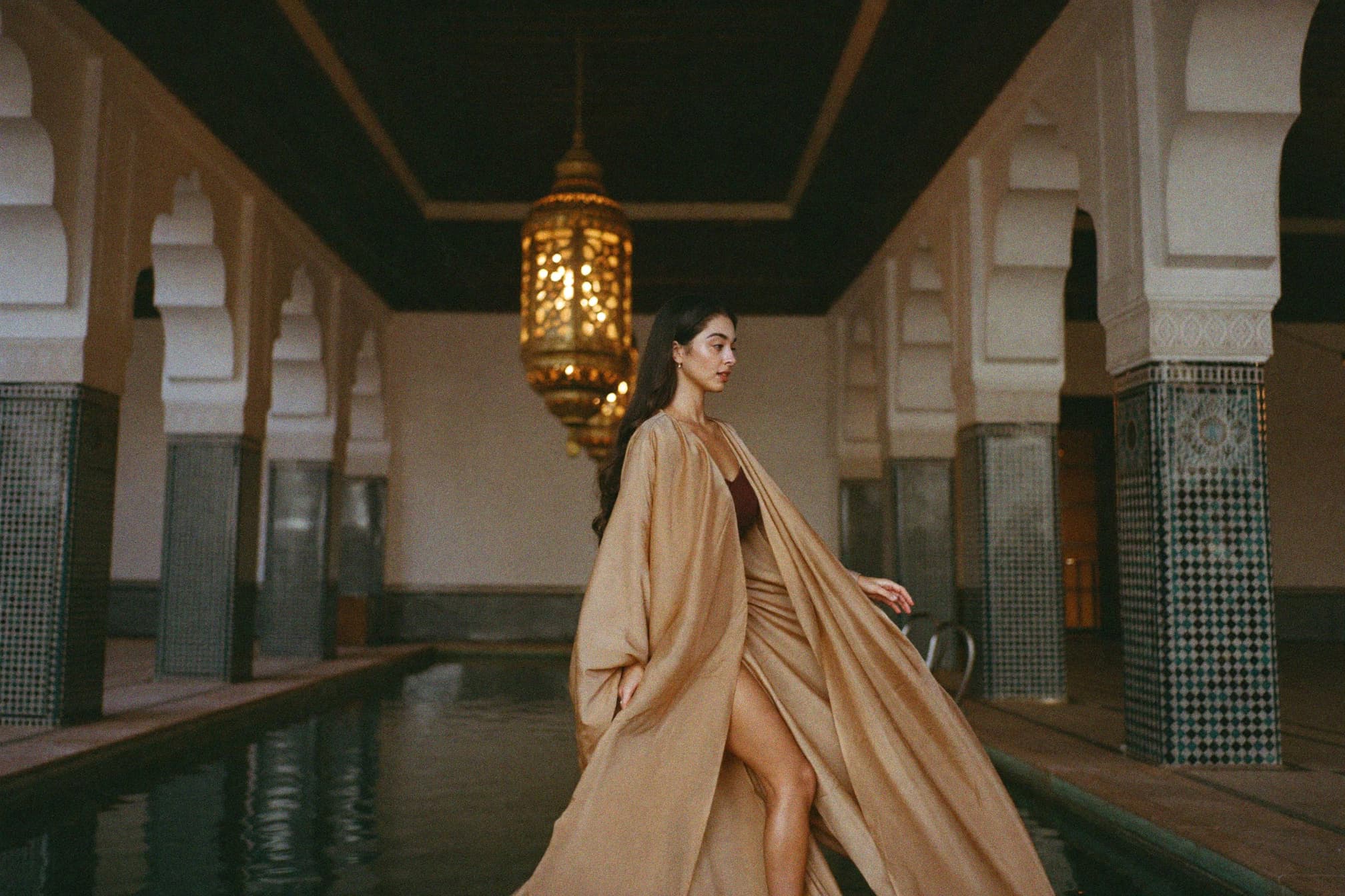 Intérieur de riad marocain, creative Loumads